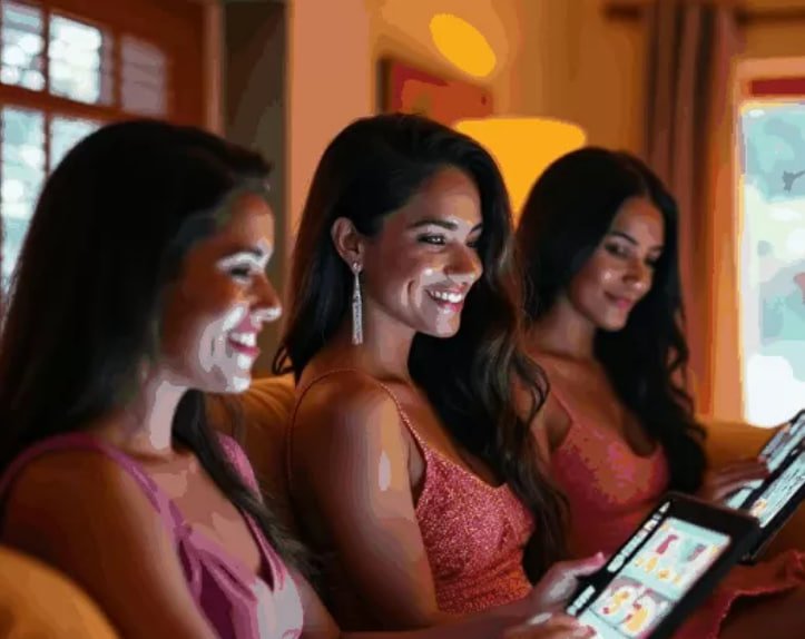 Filipino players enjoying the ok play game platform on mobile devices